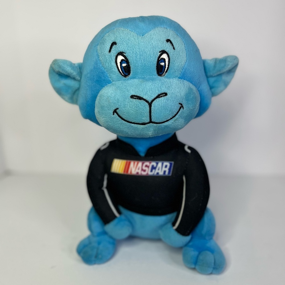 KellyToy NASCAR Racing Official Blue Monkey